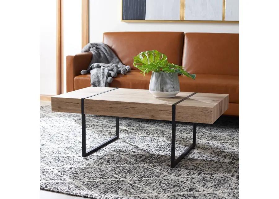 TRISTAN RECTANGULAR MODERN COFFEE TABLE