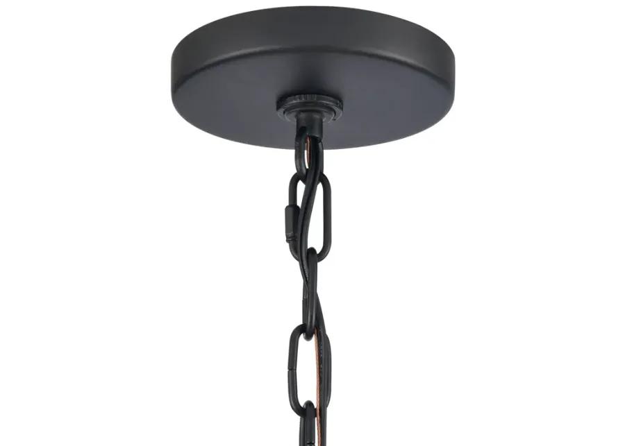 Leo 22'' Wide 4-Light Pendant - Matte Black