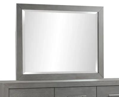 Melbourne Beveled Glass Mirror in Mineral