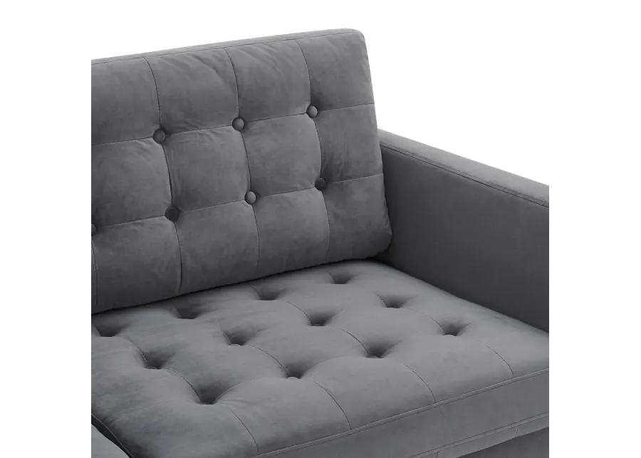 Exalt Tufted Performance Velvet Sofa