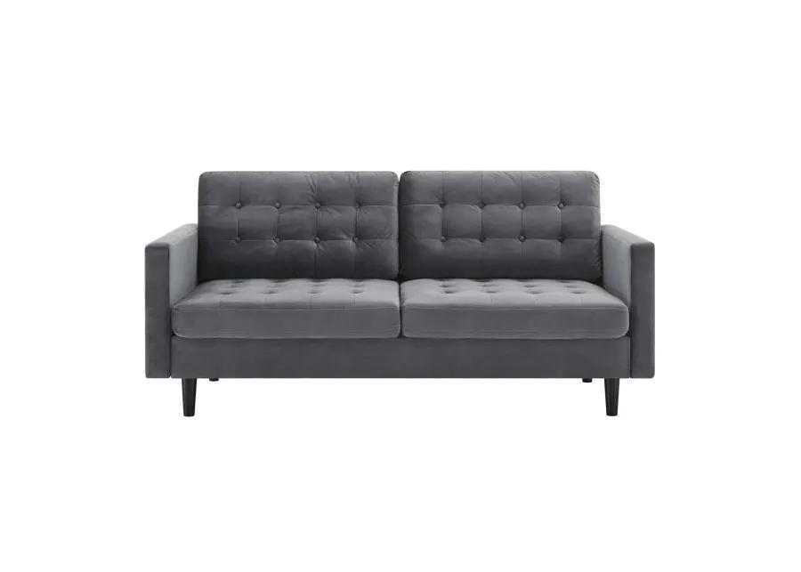 Exalt Tufted Performance Velvet Sofa