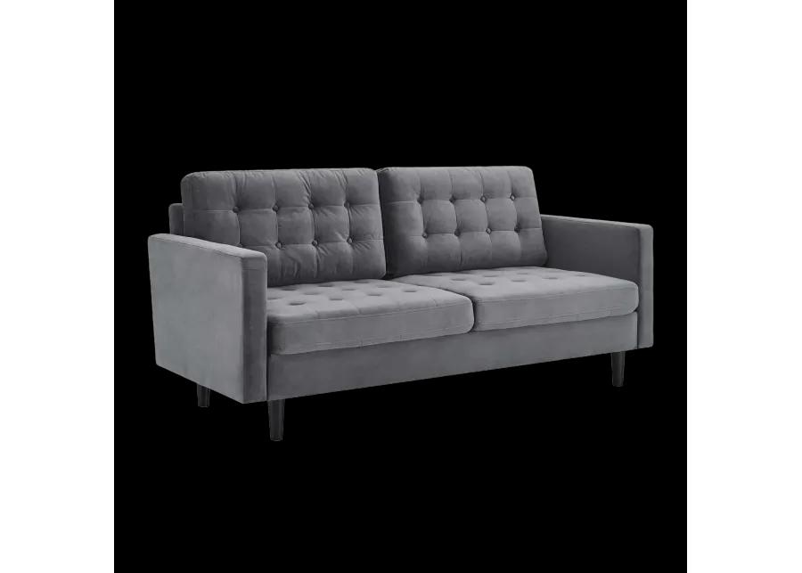 Exalt Tufted Performance Velvet Sofa