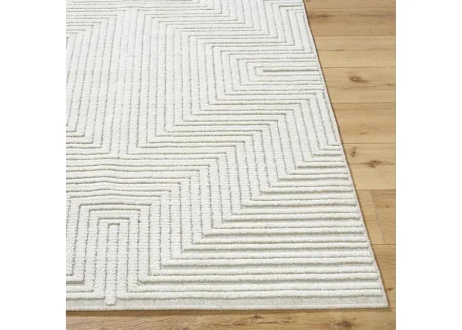 Lyna LYA-2336 7'10" x 10'1" Machine Woven Rug