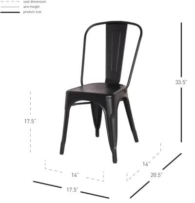 Metropolis Dining Side Chair - Set of 4