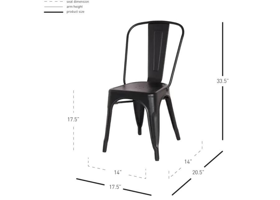 Metropolis Dining Side Chair - Set of 4