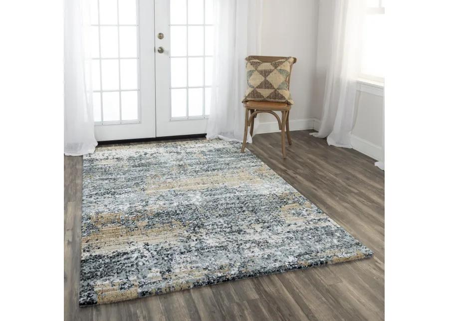 Elite Lt. Gray  Recycled Polyester 9'x12' Rectangle Rug