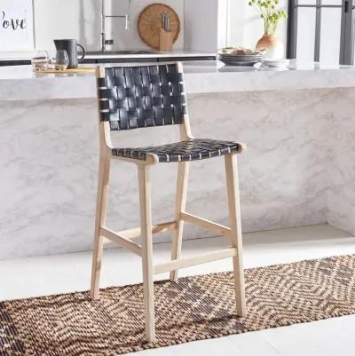 ADAH LEATHER BAR STOOL