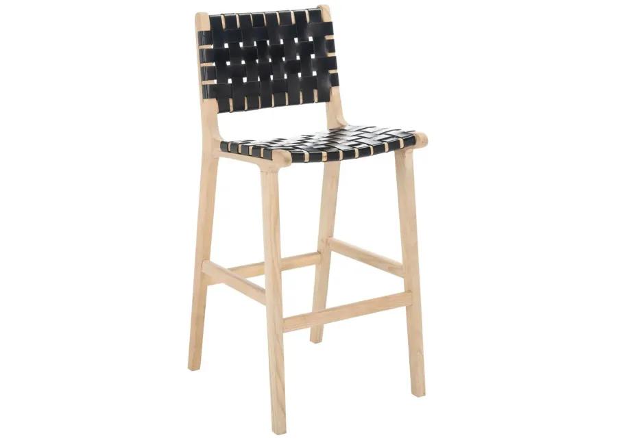 ADAH LEATHER BAR STOOL