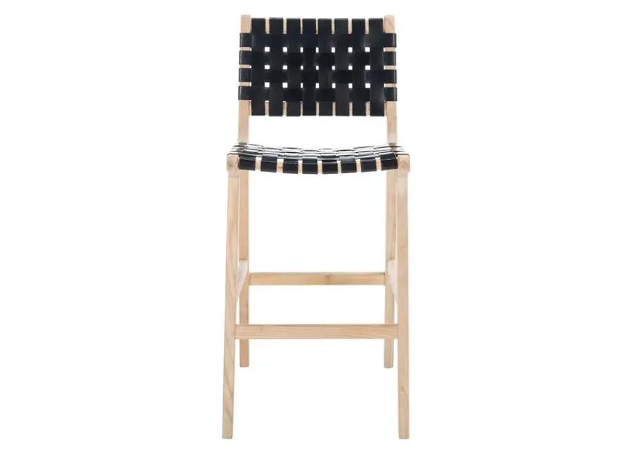 ADAH LEATHER BAR STOOL