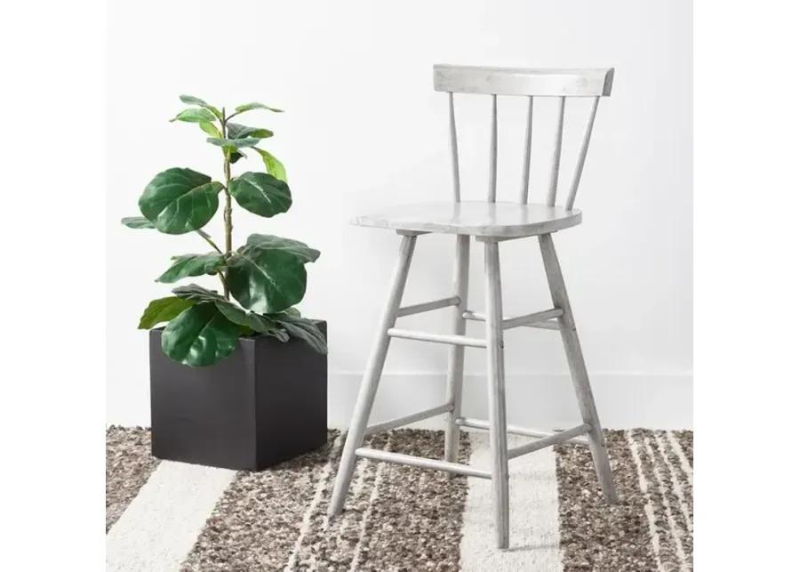 TALLY WOOD COUNTER STOOL