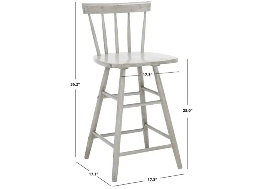 TALLY WOOD COUNTER STOOL