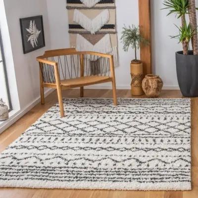 ARIZONA SHAG Square Power Loomed 5'-1" X 5'-1" Square Rug