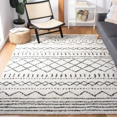 ARIZONA SHAG Square Power Loomed 5'-1" X 5'-1" Square Rug