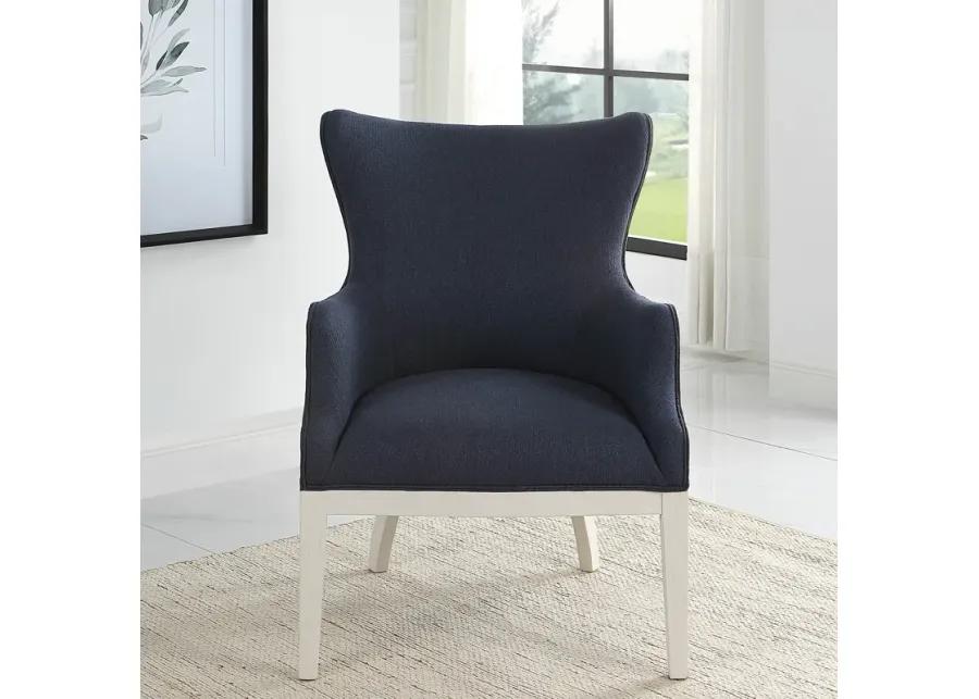 Gordonston Blue Fabric Accent Chair