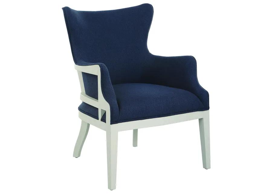 Gordonston Blue Fabric Accent Chair