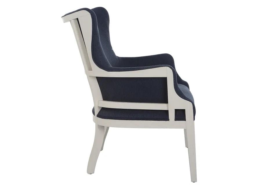 Gordonston Blue Fabric Accent Chair