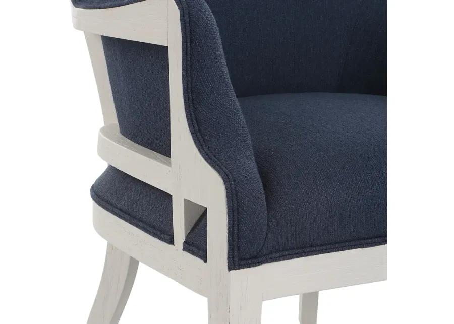 Gordonston Blue Fabric Accent Chair