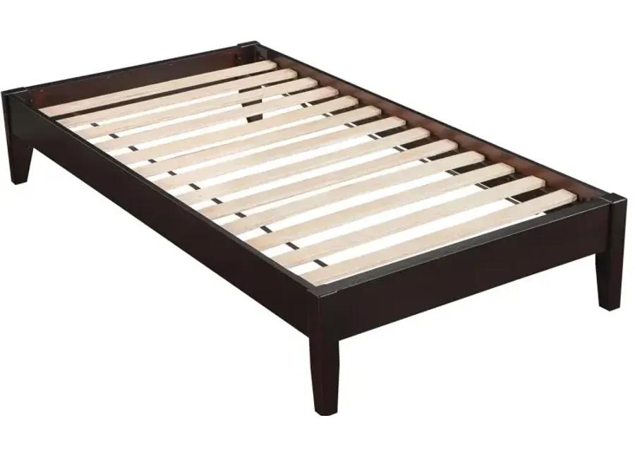 Hounslow Twin Universal Platform Bed Cappuccino