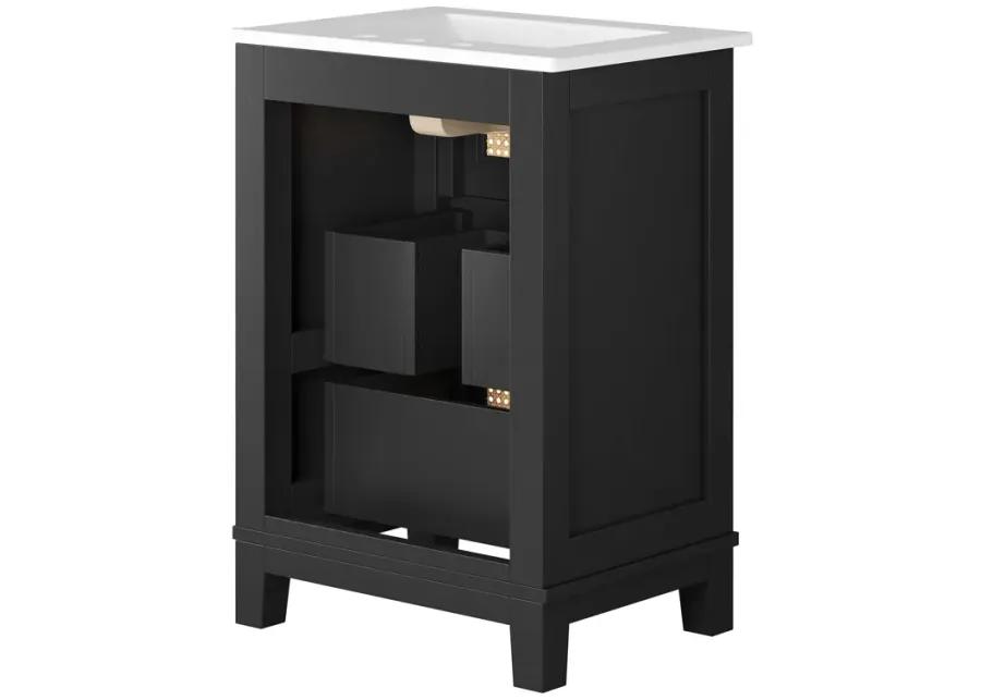 Dixie 24" Solid Wood Bathroom Vanity