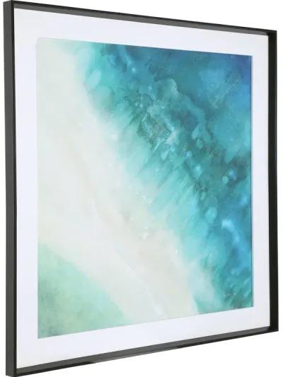 Bird's-eye View Coastal Print