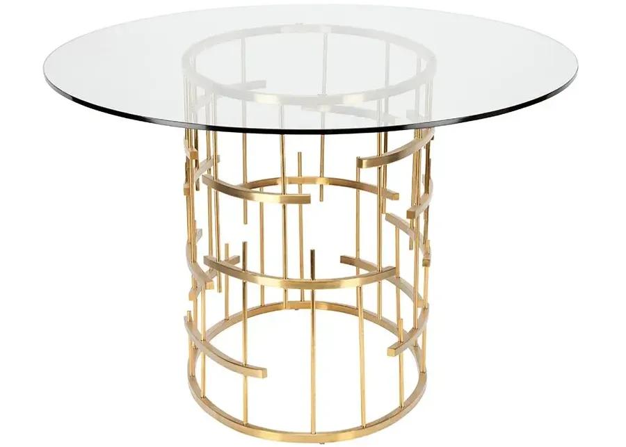 OVAL TIFFANY DINING TABLE