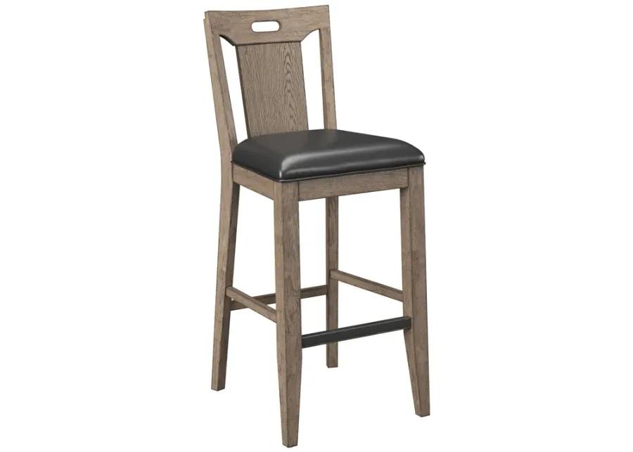 Benton Slat Back Bar Stool