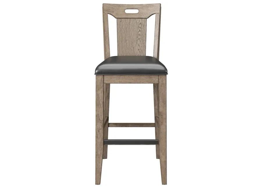 Benton Slat Back Bar Stool