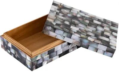 Keshi Box - Set of 2 Mother of Pearl