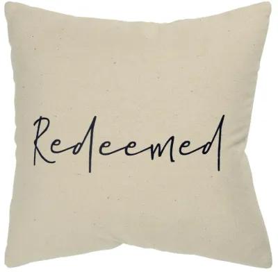 INKED Sentiment- Inked Brown Pillow