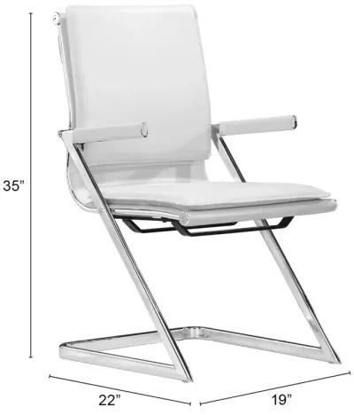 Lider Plus Conference Chair (Set of 2) White