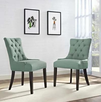 Regent Dining Side Chair Fabric Set of 2