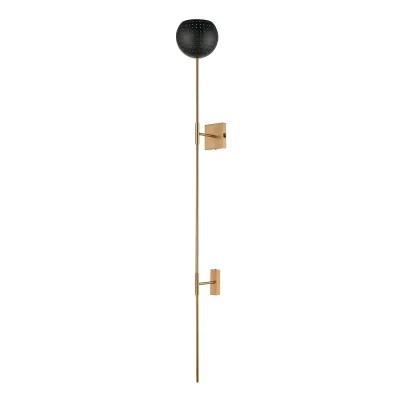 Scarab 66" High 1-Light Sconce - Satin Brass