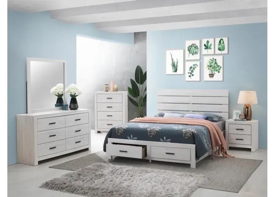 Abbie 4-Drawer Chest Coastal White