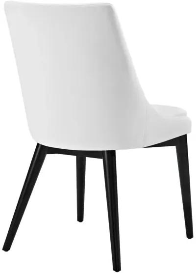 Viscount Dining Side Chair Vinyl Set of 2