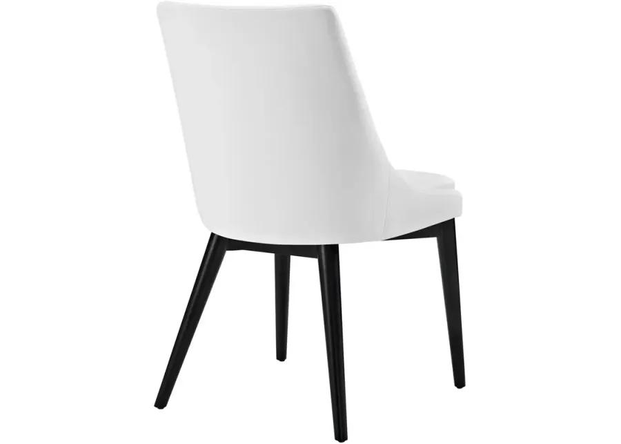 Viscount Dining Side Chair Vinyl Set of 2