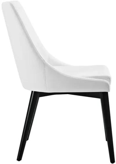 Viscount Dining Side Chair Vinyl Set of 2