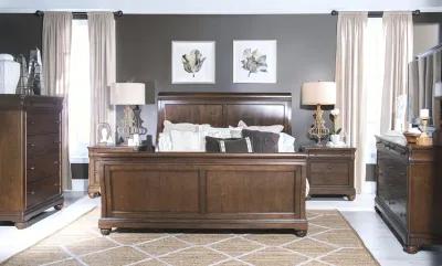 Coventry Sleigh Bed Queen 50