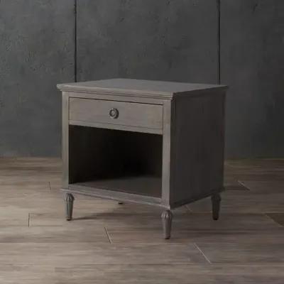 Lisabet 1 Drawer Wood Nightstand