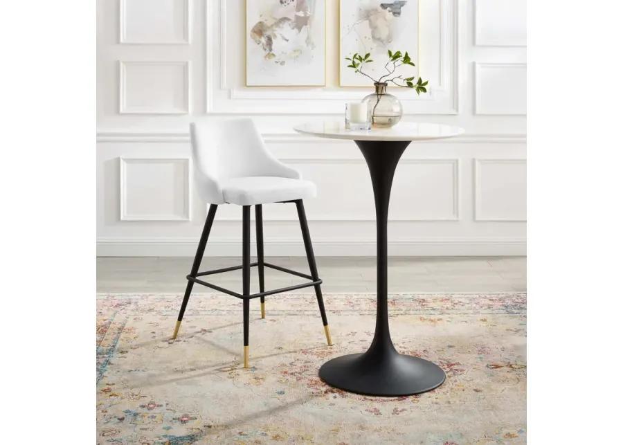 Adorn Performance Velvet Bar Stool