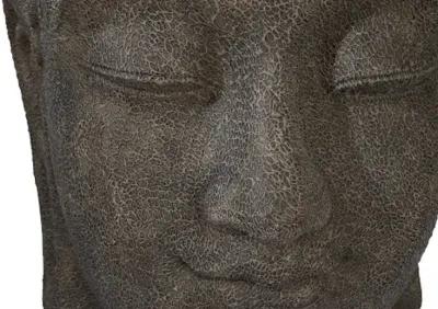 Buddha Head Illuminated Sculpture