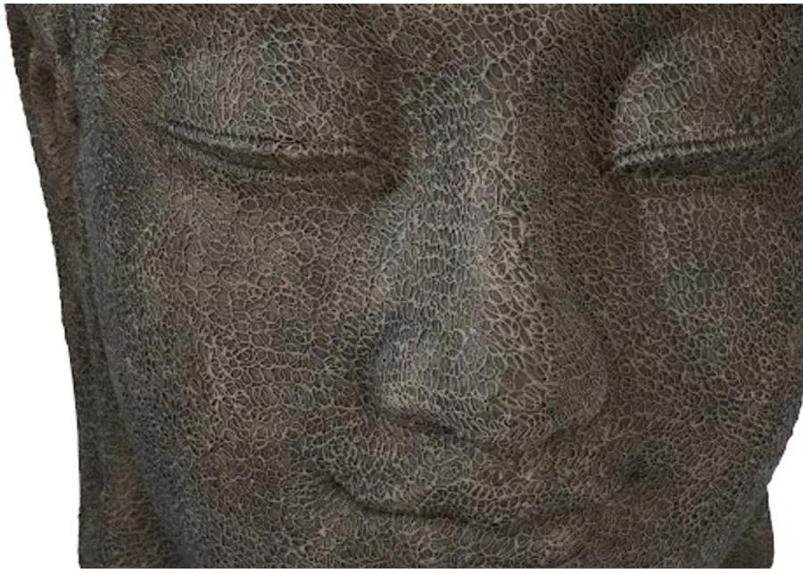 Buddha Head Illuminated Sculpture