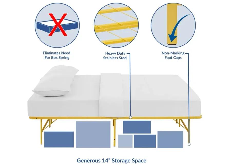 Horizon Full Stainless Steel Bed Frame