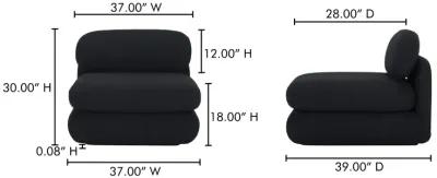 Scout Lounge Chair Black