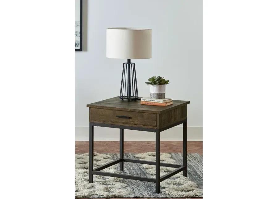 Camden Square 1-Drawer End Table