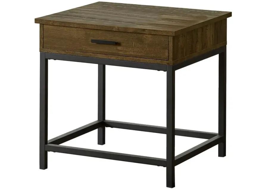 Camden Square 1-Drawer End Table