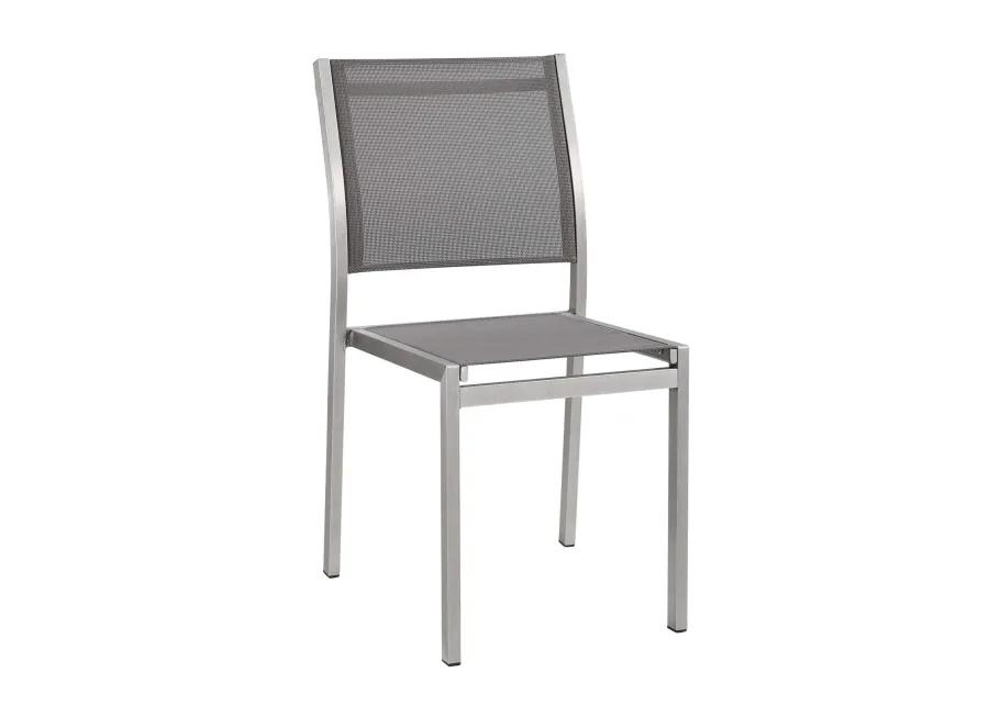 Shore Side Chair Outdoor Patio Aluminum Set of 2