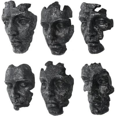 Self-Portrait Wall Decor - Set of 6