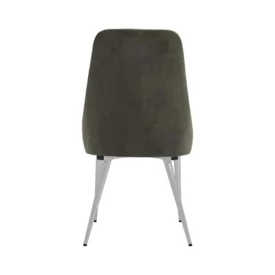 Cabianca Curved Back Side Chairs Grey (Set of 2)