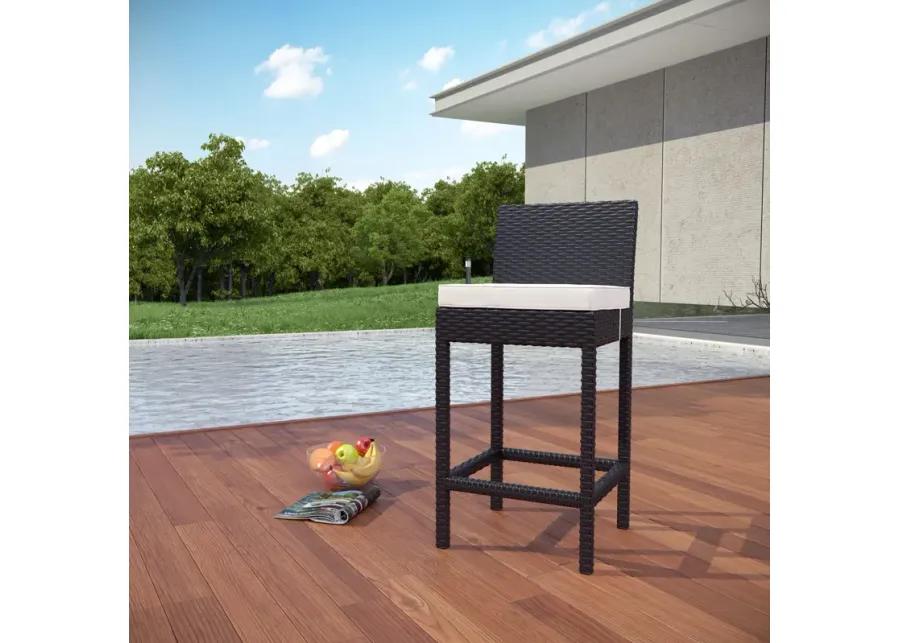 Convene Outdoor Patio Fabric Bar Stool