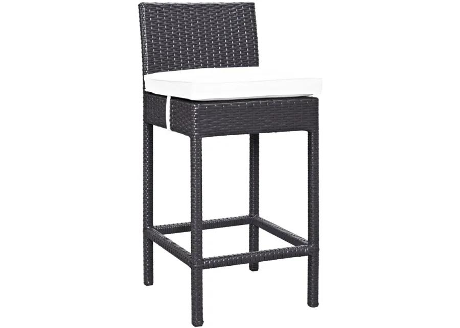 Convene Outdoor Patio Fabric Bar Stool